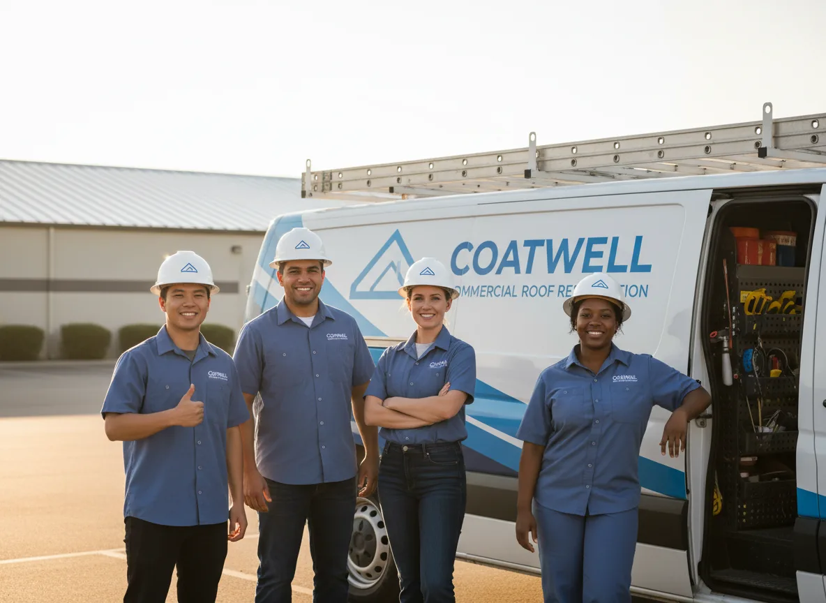 Commercial roof coating company in Eau Claire, PA